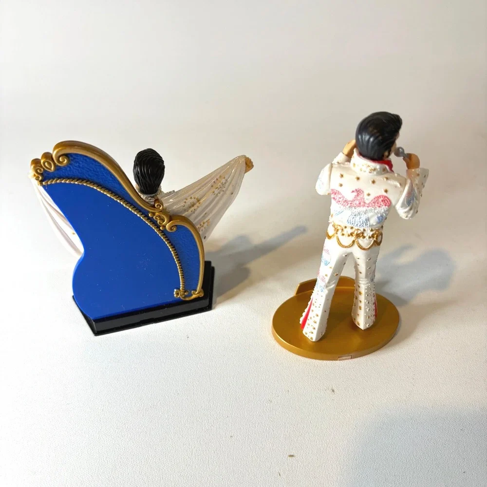 Elvis Presley Trevco Collectible Ornaments Las Vegas Aloha from Hawaii Set of 2
